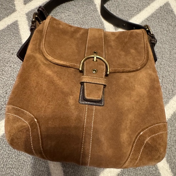 Coach Handbags - Coach SoHo Suede Shoulder Bag #9482